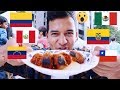 Probando por 1era vez COMIDA LATINA EN COREA (Colombia, Peru, Mexico, Venezuela y mas)