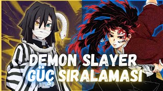 Demon Slayer En Güçlü Karakterler Demon Slayer Güç Sıralaması