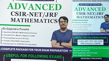 REVIEW of CSIR NET BOOK BY @Dr.Gajendra Purohit #review #csirnet #maths  ​