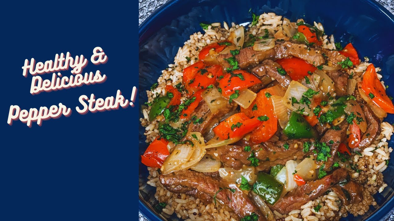Pepper Steak | How to | Healthy Pepper Steak Recipe! Quick & Easy