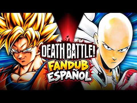 🔴Gokú VS Saitama 🌀Fandub Español🌀 [ Dragon Ball VS Once Punch Man ] | ⁨DEATH BATTLE!