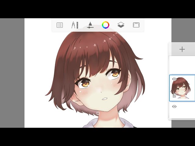 Drawing Anime Character Autodesk Sketchbook Android 