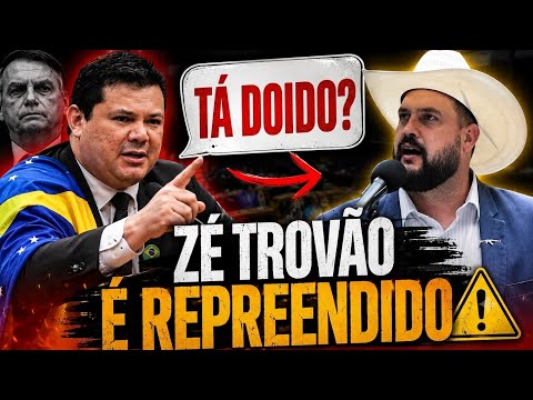 GILVAN DA FEDERAL REPREENDE ZÉ TROVÃO 