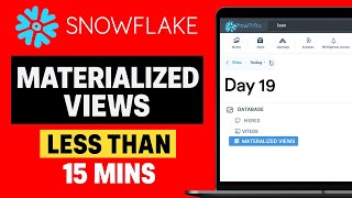 Materialized Views In Snowflake (In Telugu) - Day 19