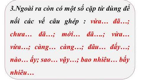 LUYỆN TỪ VÀ CÂU-LỚP 5-TUẦN 24-NỐI CÁC VẾ CÂU GHÉP BẰNG CẶP TỪ HÔ ỨNG-NGUYỄN THỊ MỸ LINH