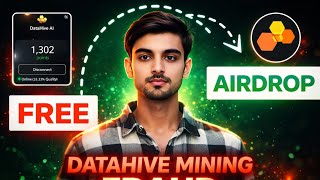 Data Hive Mining Airdrop 💲💰 || datahive fraud || Datahive Ai Airdrop | #datahive #mining #tecnical