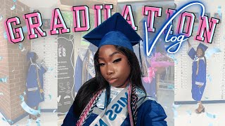 I JUST GRADUATED HIGH SCHOOL | Senior Diaries 007 | Graduation Vlog + Party + Prep
