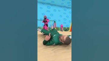 Squid game tiny dalgona shape #shorts #squidgame #funny