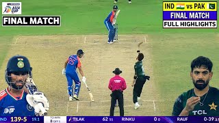 India vs Pakistan Asia Cup Final Highlights 2025 | IND vs PAK Final Asia Cup Full Highlights 2025