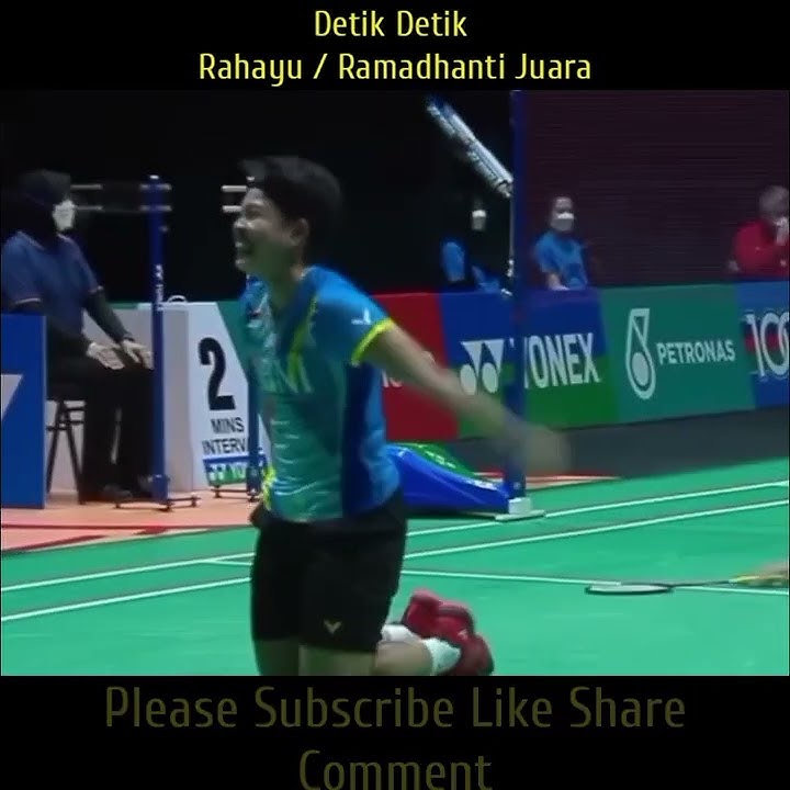 Detik Detik Rahayu / Ramadhanti Juara Malaysia Open 2022 Ganda Putri