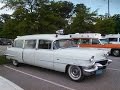 A Walk About the Cadillac hearses ambulances and limos at the 2016 Professional Car Society meet