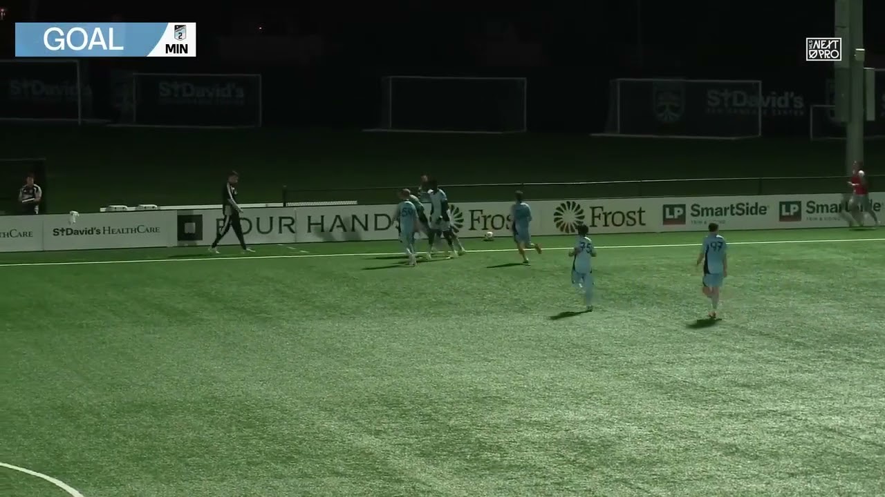 MNUFC2 Goal: Luke Hille Equalizer Against Austin FC II