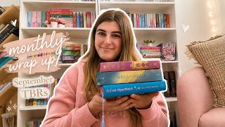 monthly reading wrap up | september TBRs 💌