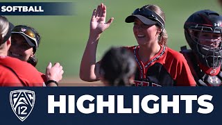 Utah vs. Stanford | 2024 Pac-12 Softball Tournament Highlights