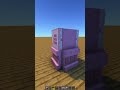 Quick & Easy Minecraft Decoration Idea | Survival Build Tips #shorts