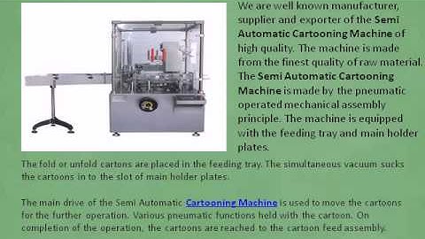 Cartooning Machine | Turn Table | Inspection Conveyor | Vial Filling Machine