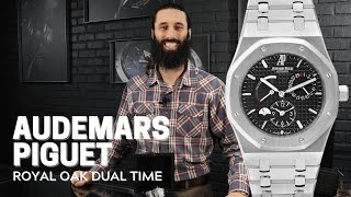 Audemars Piguet Royal Oak Dual Time Power Reserve Watch 26120ST Review | SwissWatchExpo