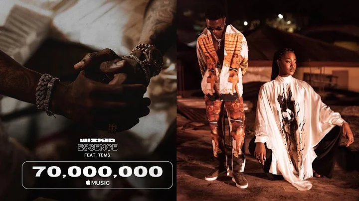 WIZKID’S ESSENCE FT TEMS SURPASSES 70 MILLION STREAMS ON APPLE MUSIC