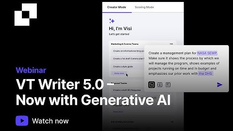 AI-Powered RFP Software for GovCon