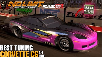 Latest Tune Corvette C6 5.5 second 1/4 mile no limit drag racing 2 V2.4.92