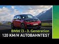 BMW i3s 120Ah - Reichweitentest auf Autobahn im Winter