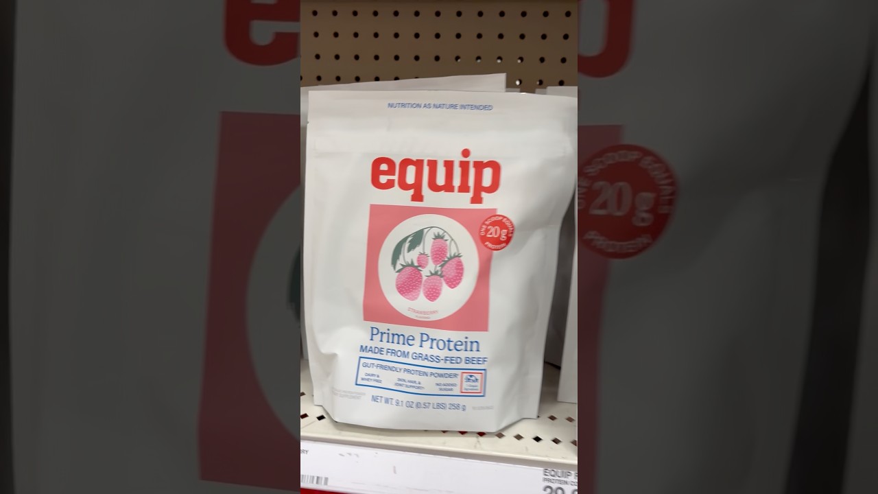 Guess what you can get at Target now! @EquipFoods protein powder! #missionhope #equipfoods #protein
