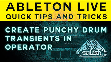 [ABLETON LIVE] Punchy Drums/Create Awesome Transients - Quick Tips and Tricks Ep2