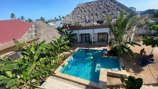 Building our dream home,house,bungalow or villa in Africa Paje Beach Zanzibar Tanzania,