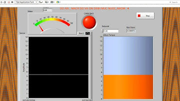 PID Ổn định mức nước Labview Arduino | Chương trình chạy và Code
