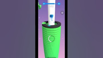 Stack ball lvl 421 #shortvideo #games #stackball #mobilegame #ball #asmr #shorts