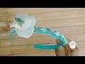 DIY Hair band with scissors/hairband decoration#creative #Love #craft #art  #womensartandcraft