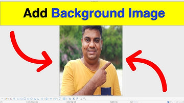 How to add Background Image in LibreOffice Writer