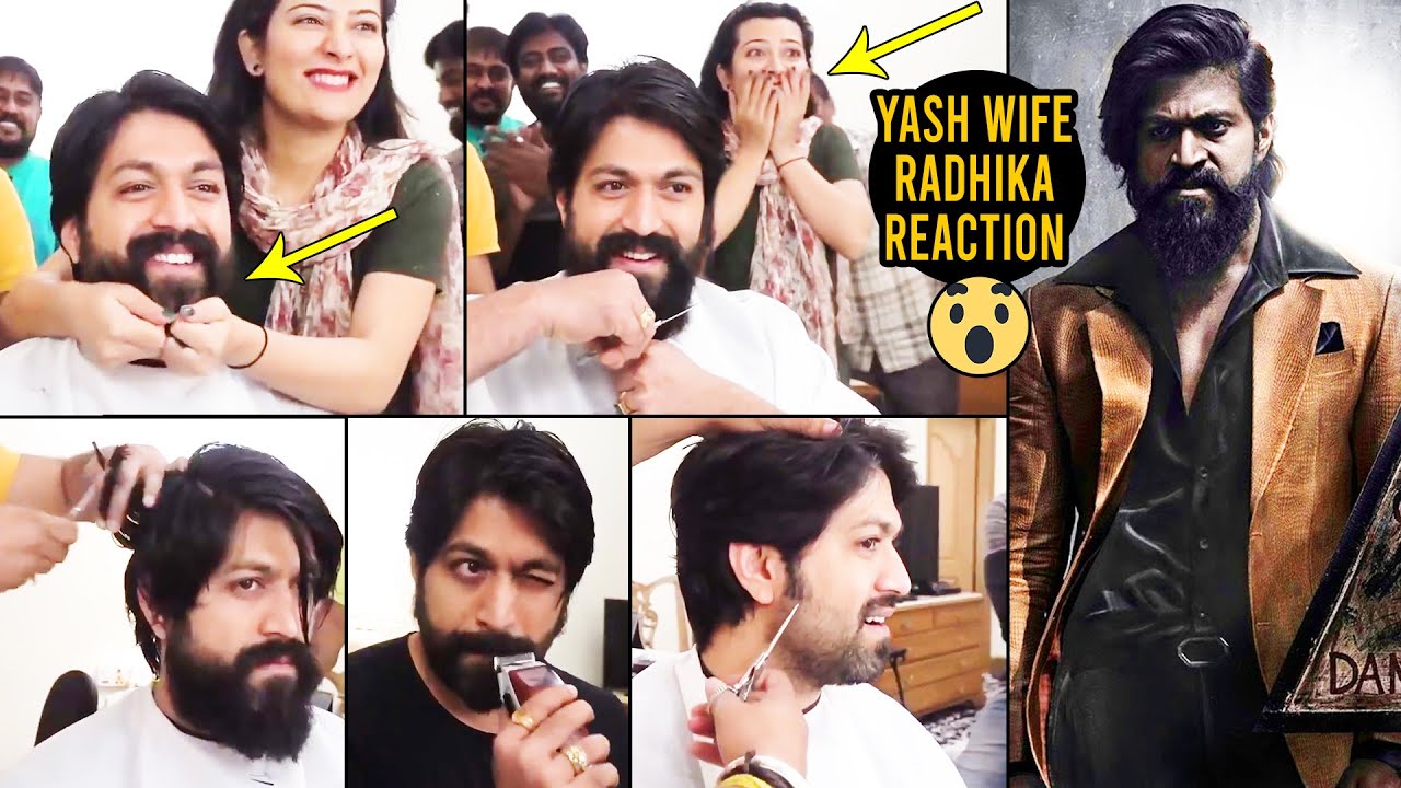 Rocking Star Yash Finally Removing Beard After KGF 2 Release  Radhika Pandit  News Buzz