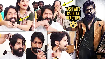 Rocking Star Yash Finally Removing Beard After KGF 2 Release | Radhika Pandit | News Buzz