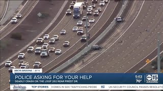 One person killed near Loop 202 and Priest Drive