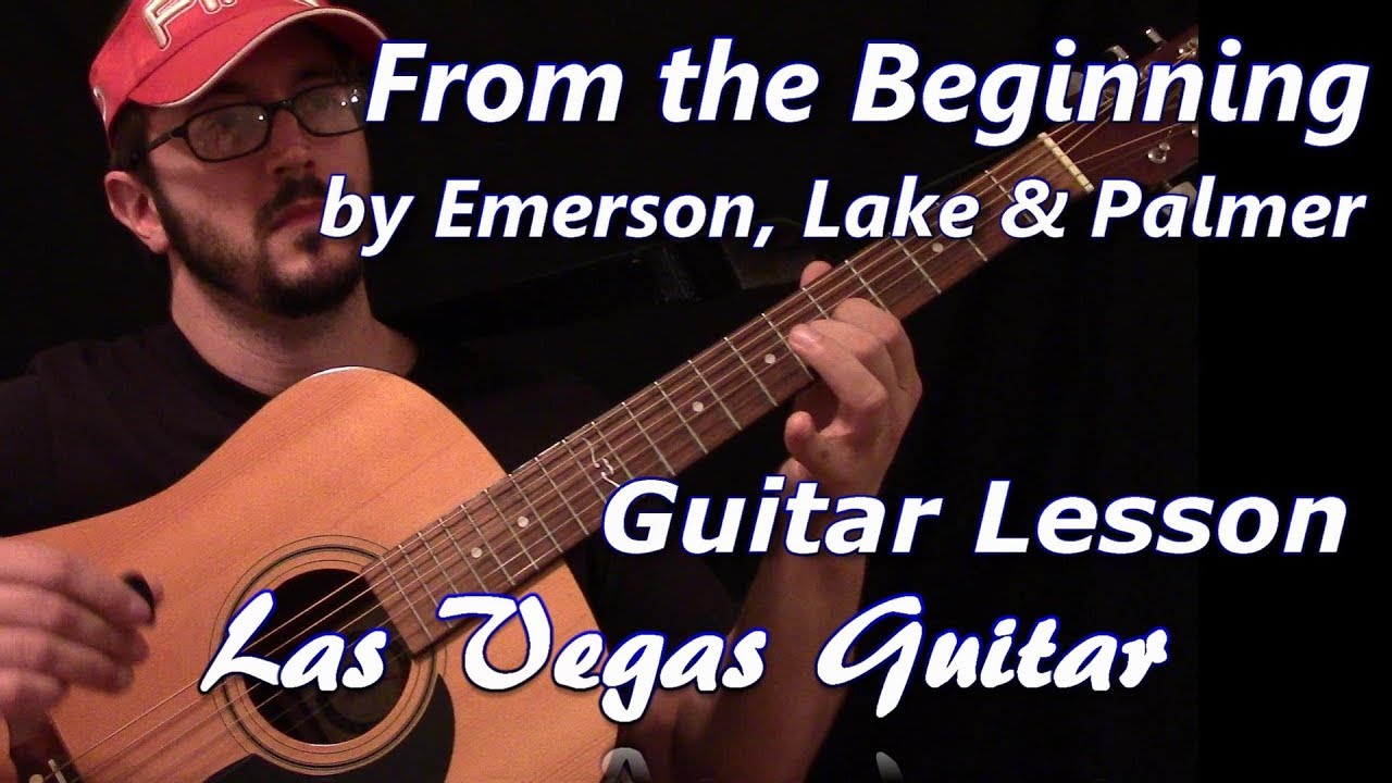 From the Beginning by Emerson, Lake & Palmer Guitar Lesson YouTube
