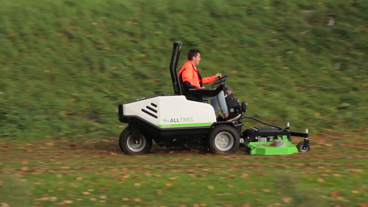 ALLTREC 100% ELECTRIC TOOLCARRIER with cutting deck