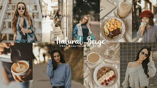 Natural Beige preset | Soft Light Beige Preset | Fashion Presets | Lightroom Mobile Preset Free DNG screenshot 1