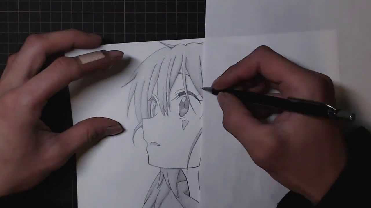 中二病でも恋がしたい 160分で七宮智音描いてみた Youtube
