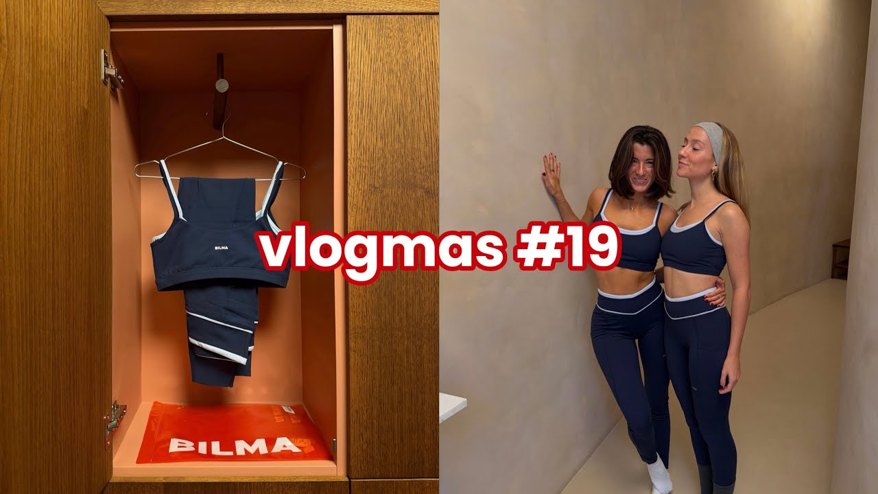vlogmas19. Un día por Madrid con eventito de Bilma con influs y retraso del vuelo a casa