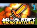 Minecraft Micro Battle - Bölüm 1 - Konuğumuz Var /w HanKanal