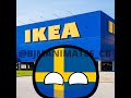 IKEA Suécia horror...| #countryballs #animation #meme #ikea #rumo40k