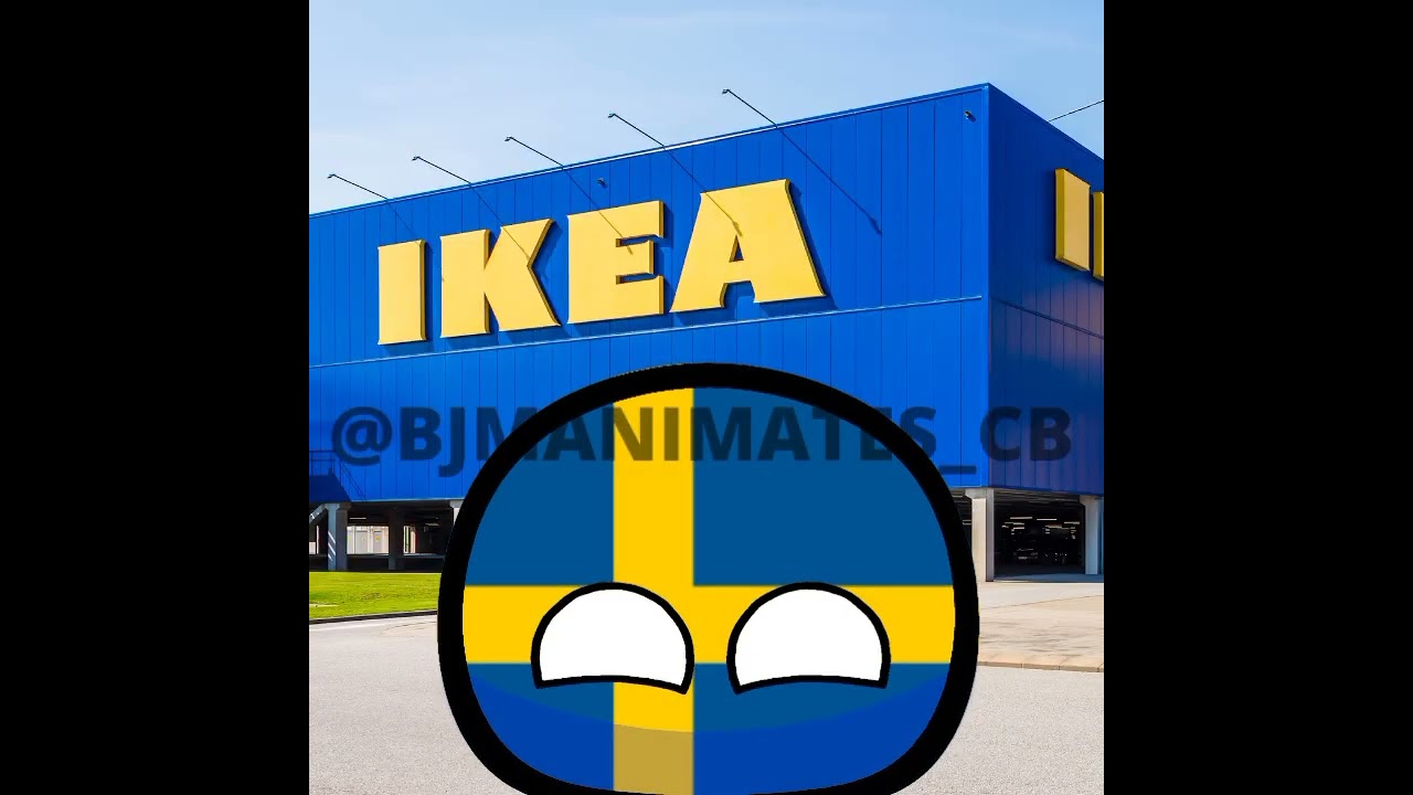 IKEA Suécia horror...| #countryballs #animation #meme #ikea #rumo40k