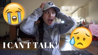 i'm sick and i lost my voice :( (a very quiet vlog) | VLOG