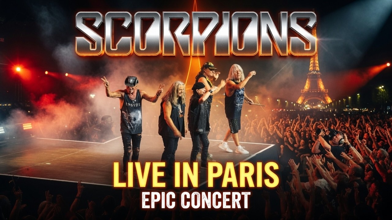 [4K] SCORPIONS - COMING HOME 2026 - PARIS ACCOR ARENA