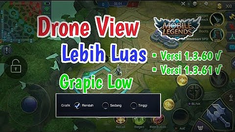 Terbaru!!! Script Drone View Lebih Luas Grapic Low Patch Kof | MOBILE LEGEND