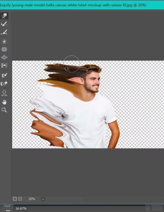Stretched Pixel tutorial for Beginners #photoshop  #graphicdesign