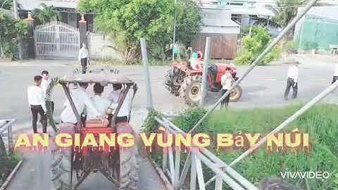 lễ rước dâu bằng máy cày có một không hai