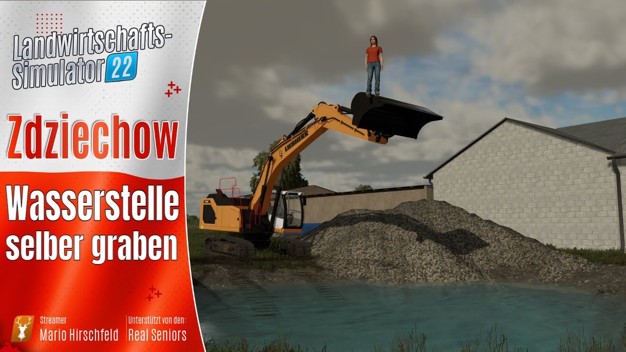 LS22 Zdziechow 15 / Teich oder Wasserstelle für den Hof? / LS22 Map