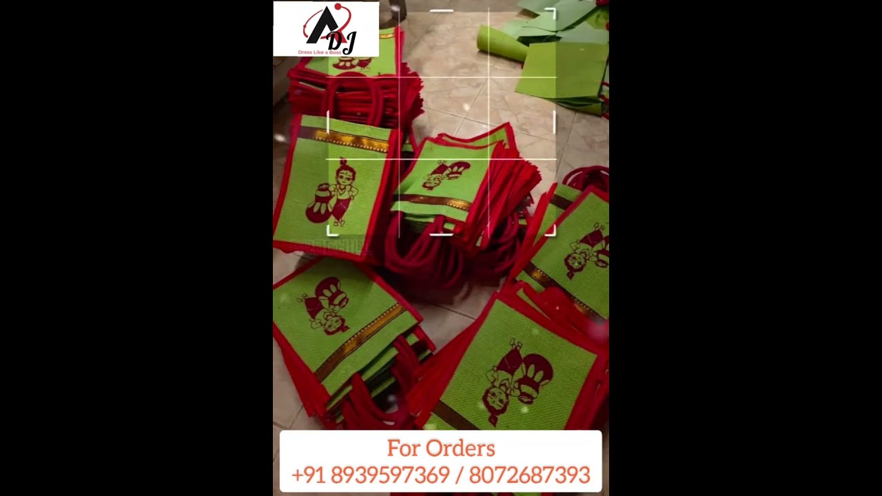 Jute Thamboolam Bags